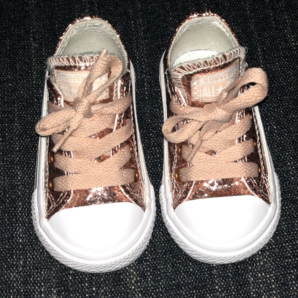 Glitter Girls Converse Low Tops (Baby)